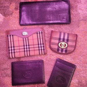 VINTAGE BURBERRYS BUNDLE 5 PCS